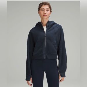 Lululemon Scuba oversized full zip hoodie, navy